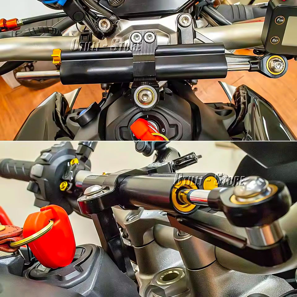 Steering Dampers for Honda CB1 - Steering Damper Stabilizer Kit Cnc 评论和价格
