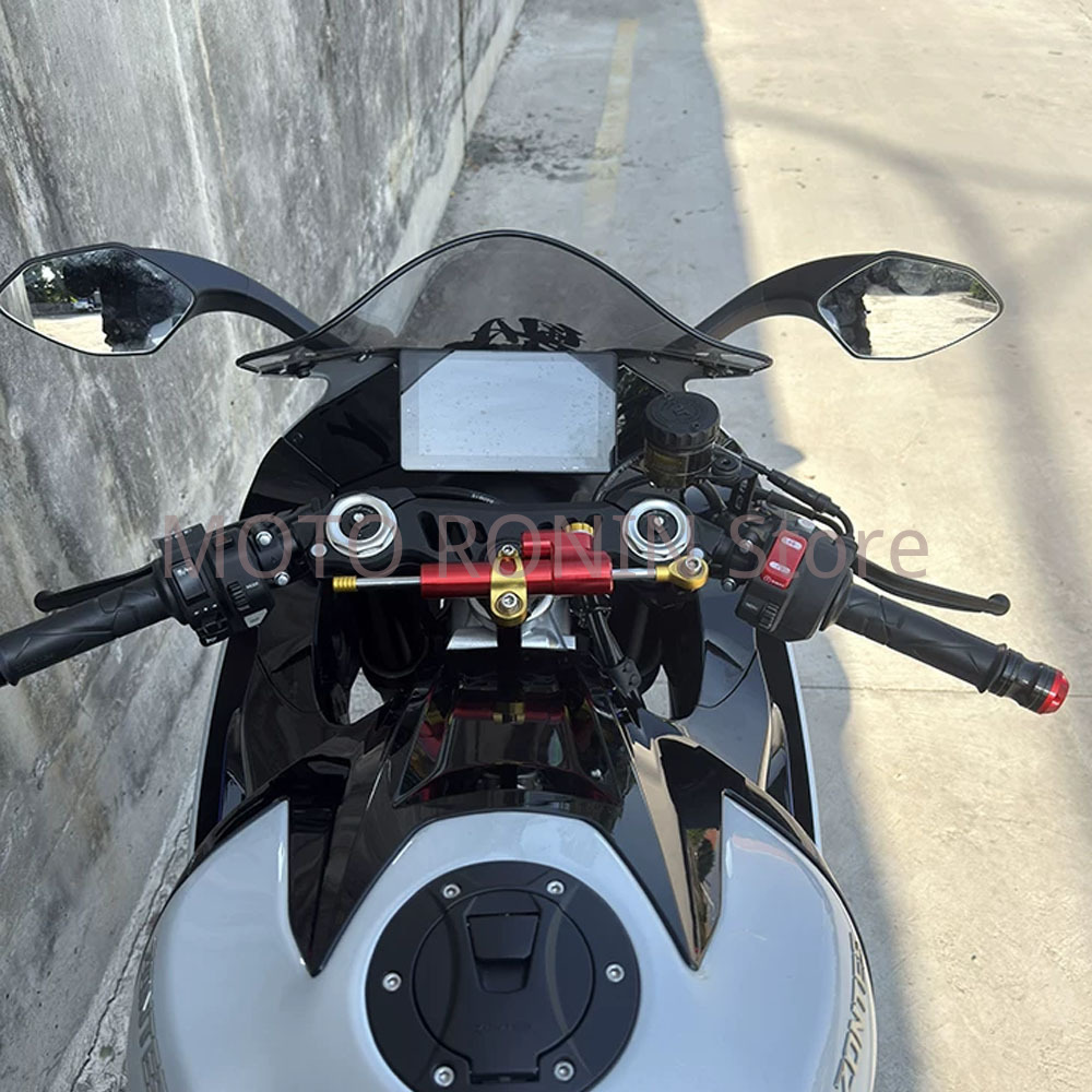 Motorcycle CNC Aluminum Stabil - Steering Damper Stabilizer Kit Cnc 评论和价格
