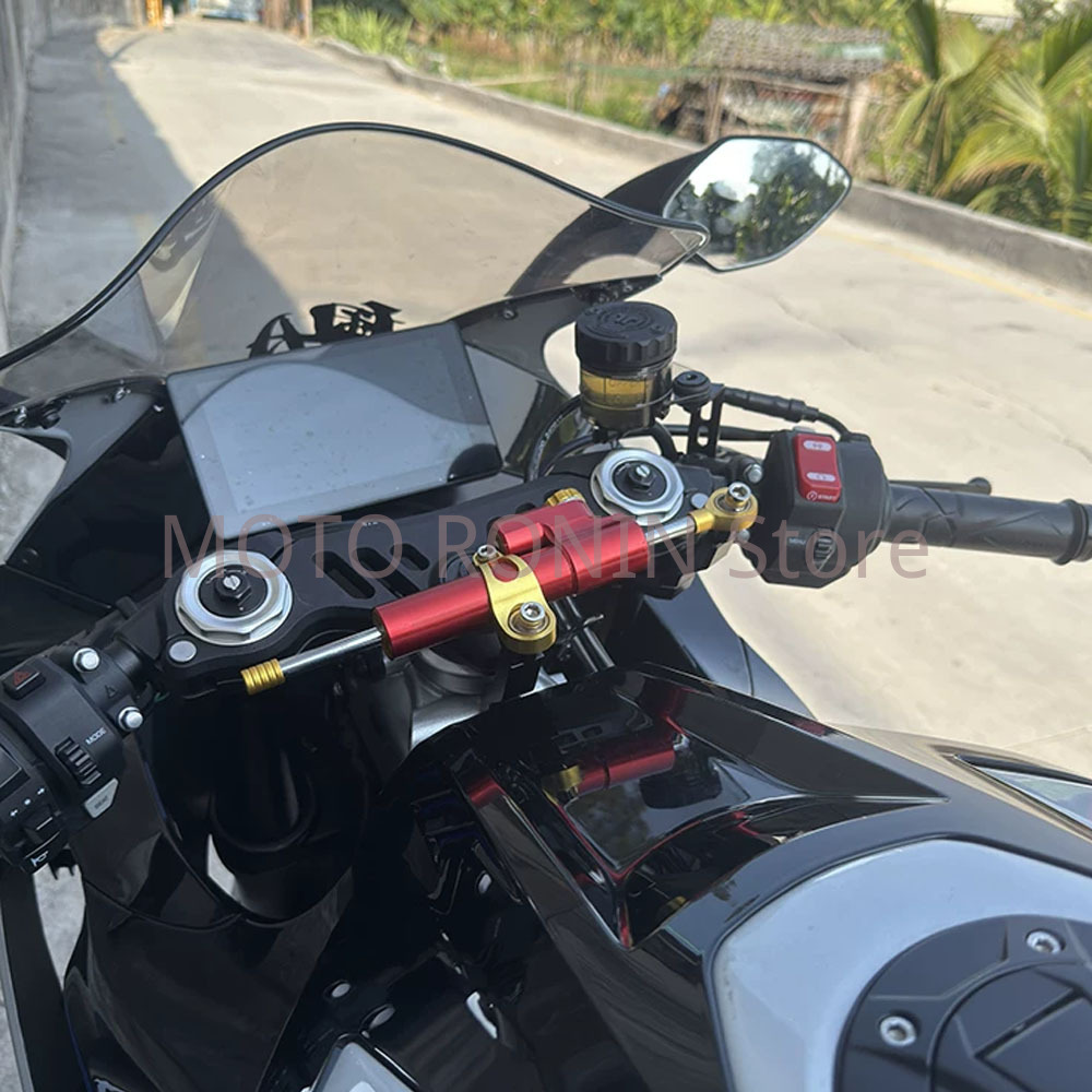 Motorcycle CNC Aluminum Stabil - Steering Damper Stabilizer Kit Cnc 评论和价格